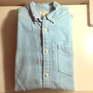 Sky blue button down shirt